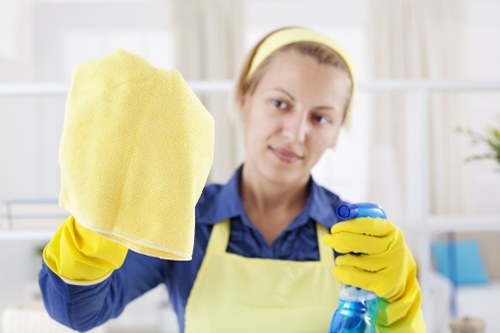 Carpet cleaning team using sustainable waste handling methods in Selsdon