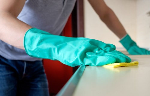 Local upholstery cleaning treatment for sofas and chairs